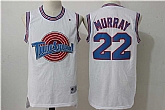 Space Jam Tune Squad #22 Bill Murray White Movie Stitched Basketball Jersey,baseball caps,new era cap wholesale,wholesale hats